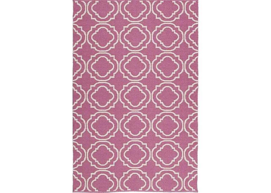 Diaz Pink 8' x 10' Indoor/Outdoor Rug