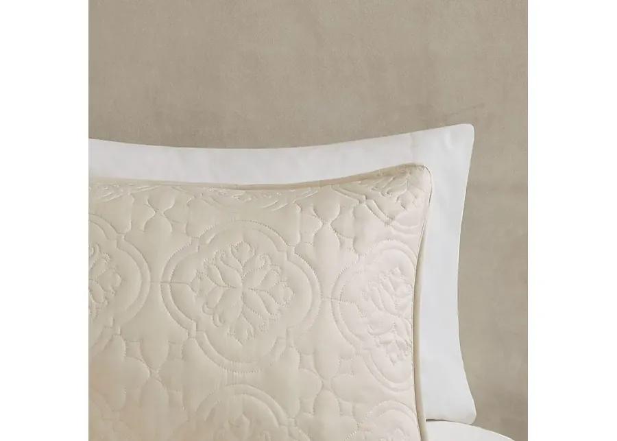 Gingerish Cream 3 Pc King/California King Bedspread