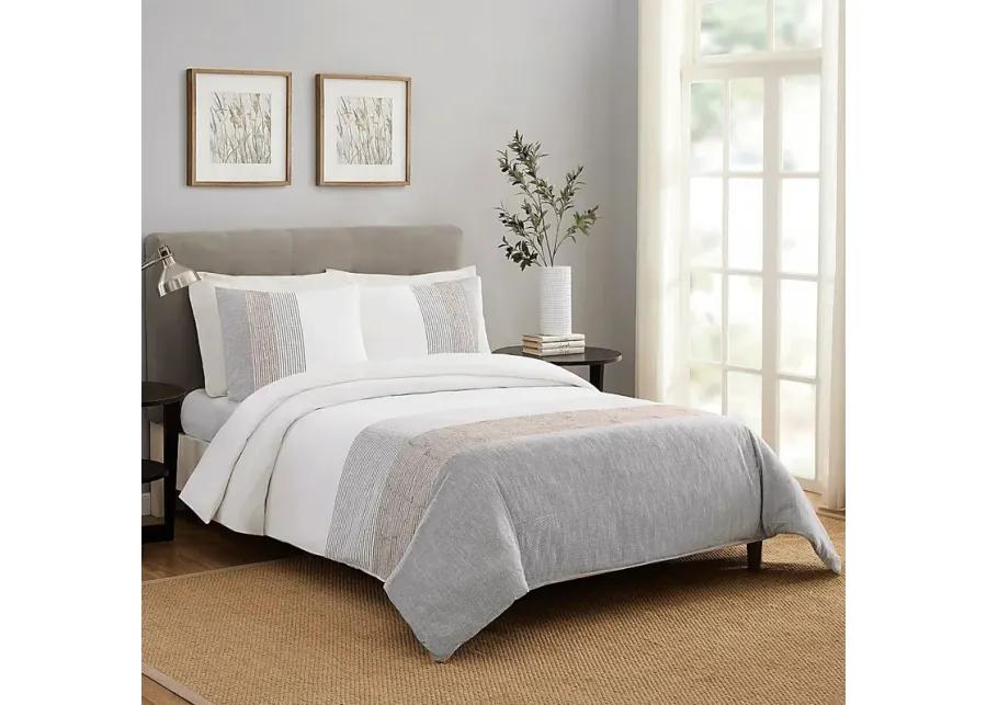 Watsonwood Gray Full/Queen 3 Pc Duvet Set