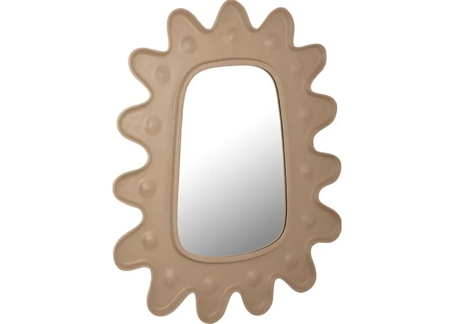 Edgerowe Beige Wall Mirror