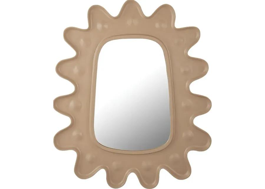 Edgerowe Beige Wall Mirror