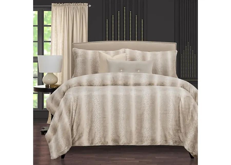 Dannenberg Gray 6pc King Duvet Cover Set