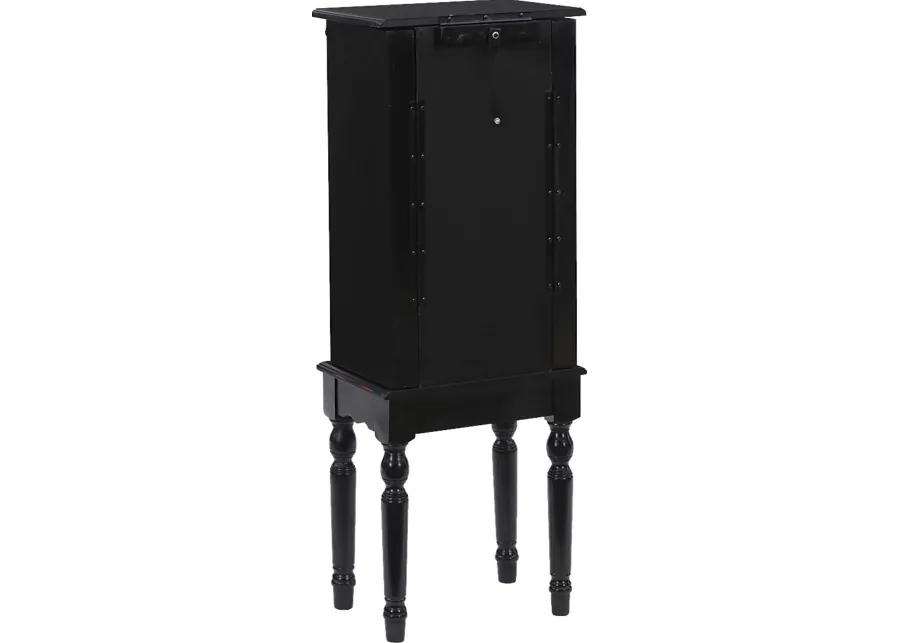 Everinaa Black Jewelry Armoire