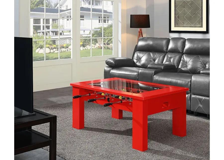 Peekskill Red Foosball Gaming Table