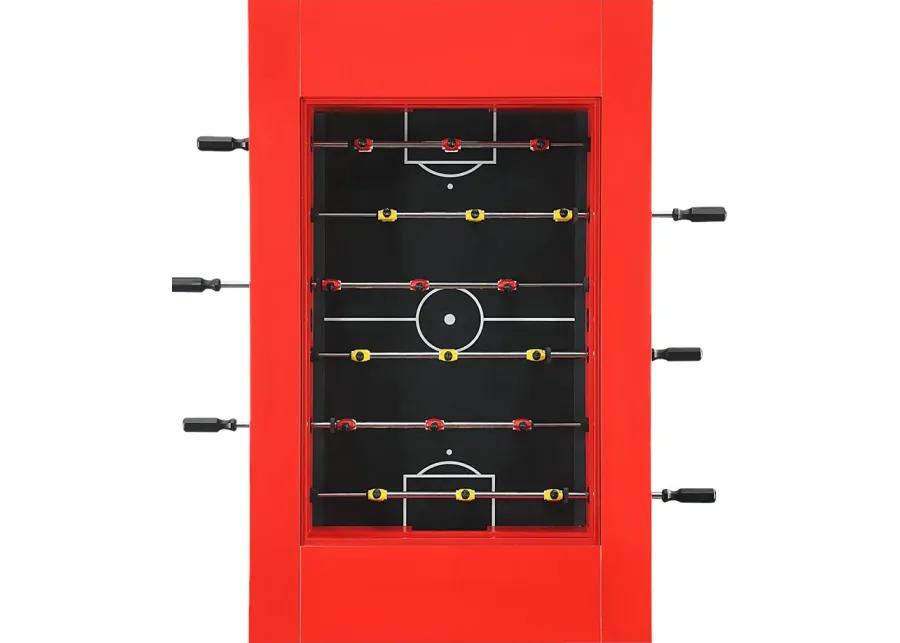 Peekskill Red Foosball Gaming Table