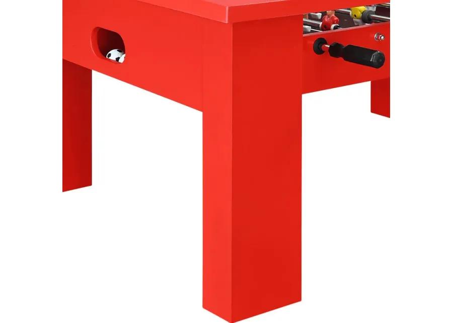 Peekskill Red Foosball Gaming Table