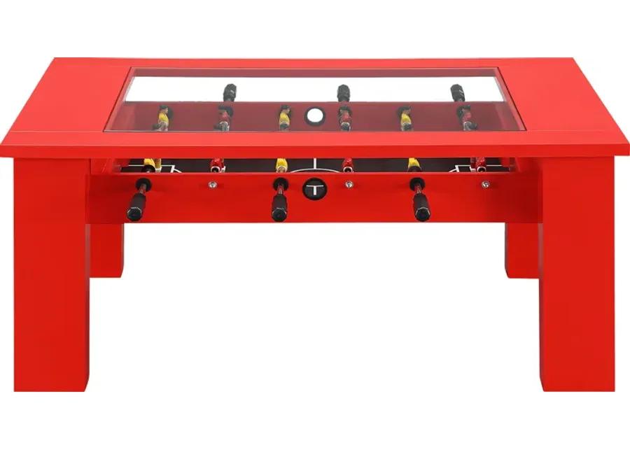 Peekskill Red Foosball Gaming Table