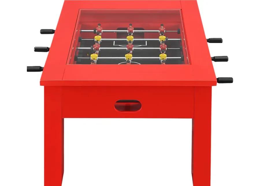 Peekskill Red Foosball Gaming Table