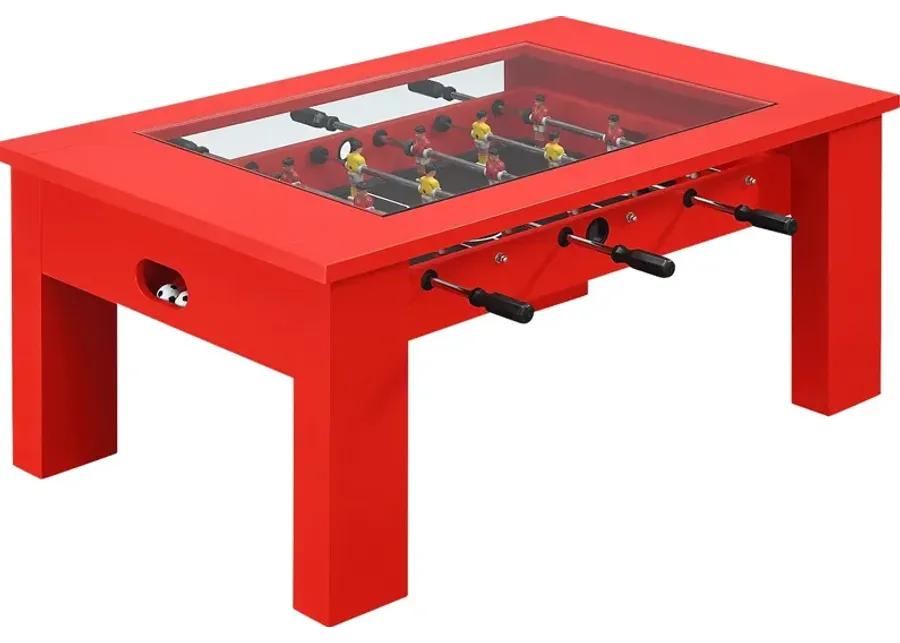 Peekskill Red Foosball Gaming Table