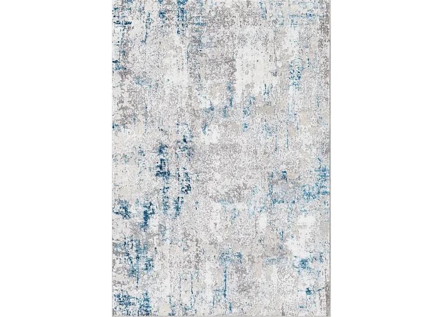 Jaina Dark Blue 6'7 x 9' Rug