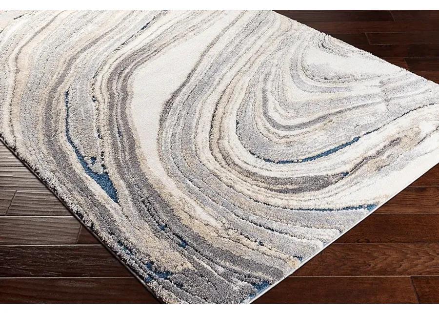 Raisha Cream 5'3 x 7'3 Rug