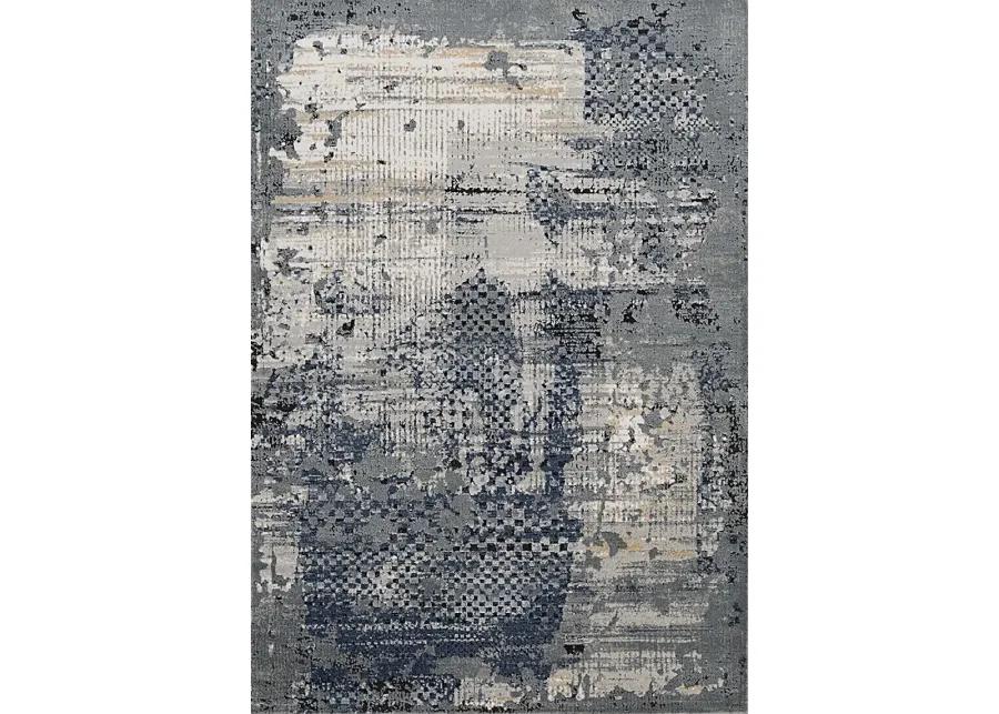 Xella Gray 7'10 x10' Rug