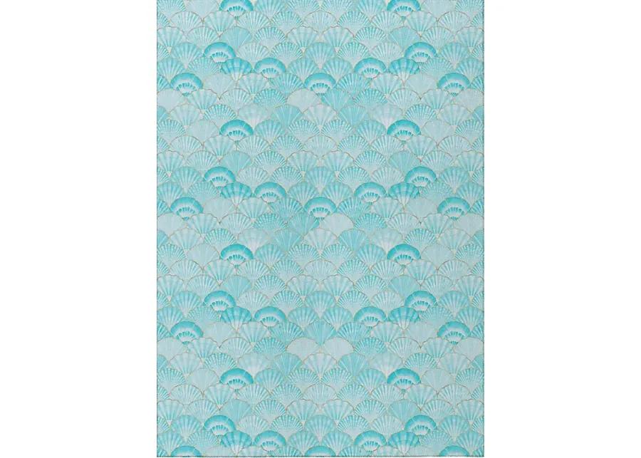 Aquarena Blue 5' x 8' Rug