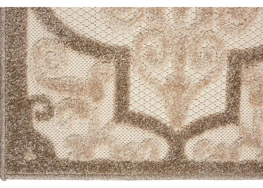 Kyrah Cream 8' x 11' Indoor/Outdoor Rug