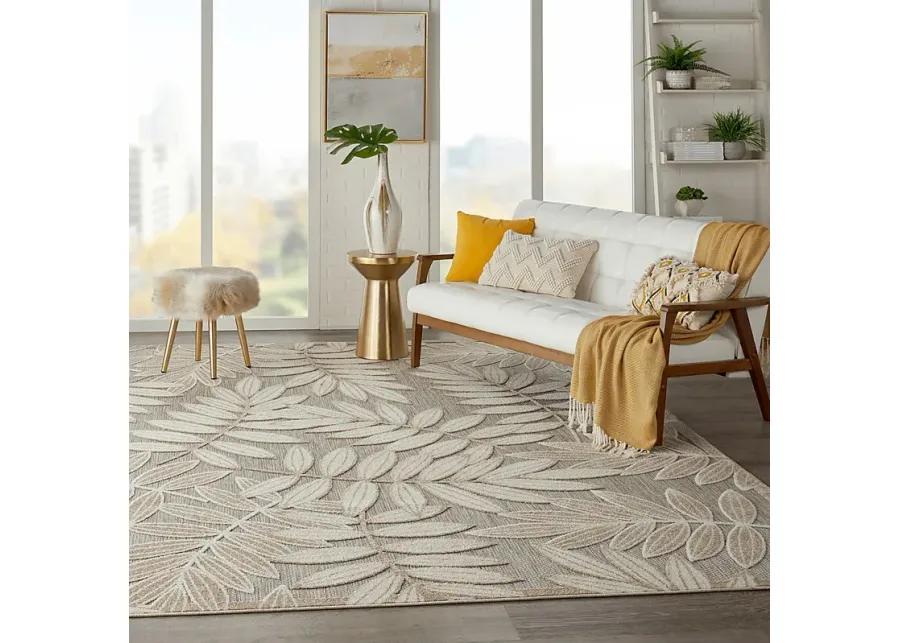 Krisiel Cream 5' x 8' Indoor/Outdoor Rug