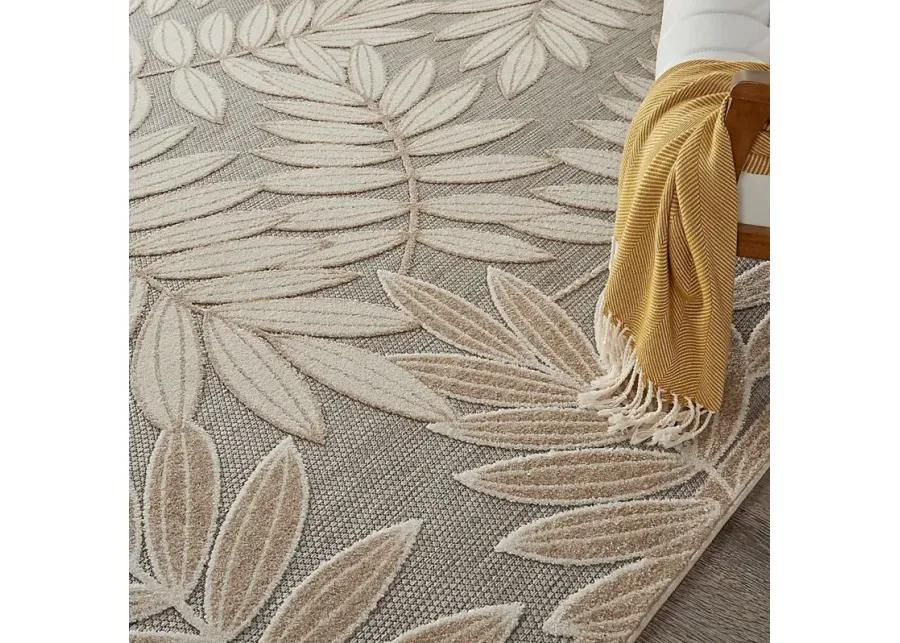 Krisiel Cream 5' x 8' Indoor/Outdoor Rug