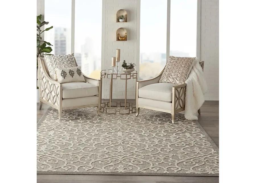 Drayce Natural 8' x 11' Indoor/Outdoor Rug