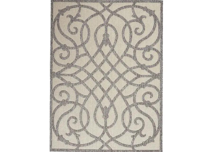 Cammie Gray 8' x 10' Indoor/Outdoor Rug