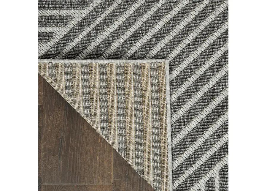 Elize Dark Gray 8' x 10' Indoor/Outdoor Rug