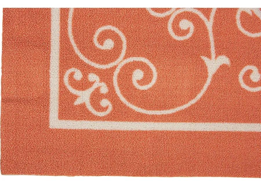 Althera Orange 8' x 11' Indoor/Outdoor Rug