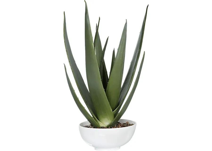 Naura White Decorative Planter