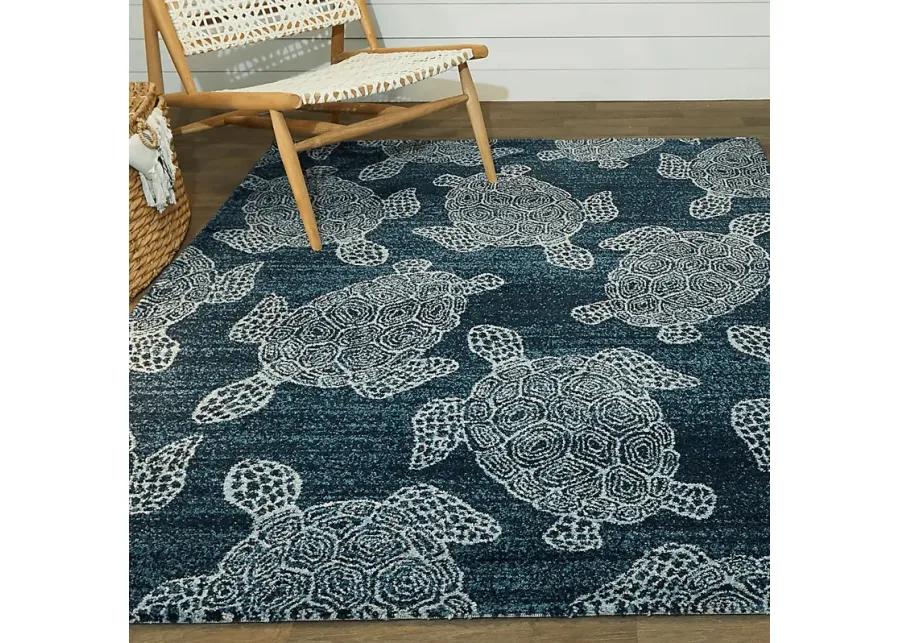 Kestwick Blue 7'10 x 10' Rug