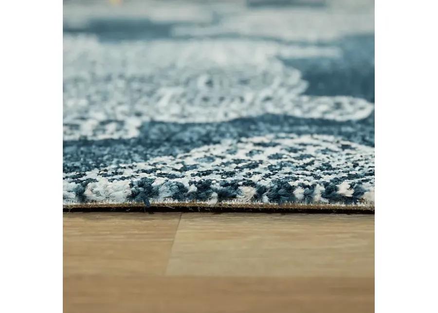 Kestwick Blue 7'10 x 10' Rug