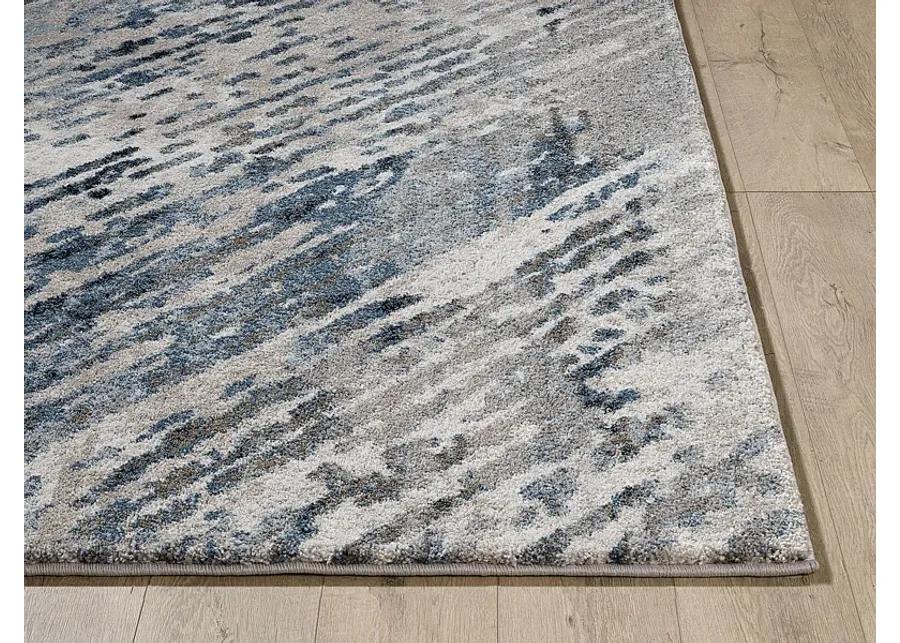 Melstino Blue/Ivory 7'10 x 10'10 Rug