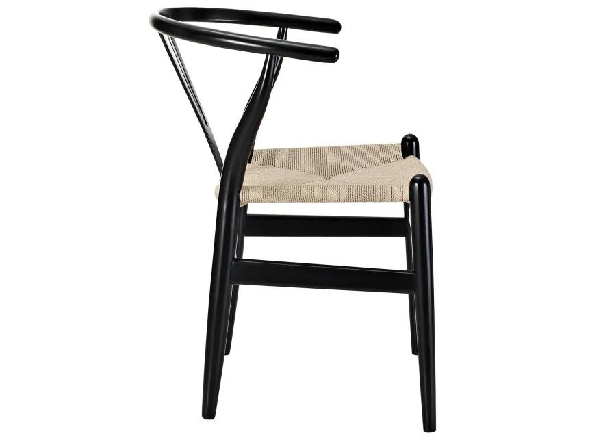 Adrienne Dining Chair in Black