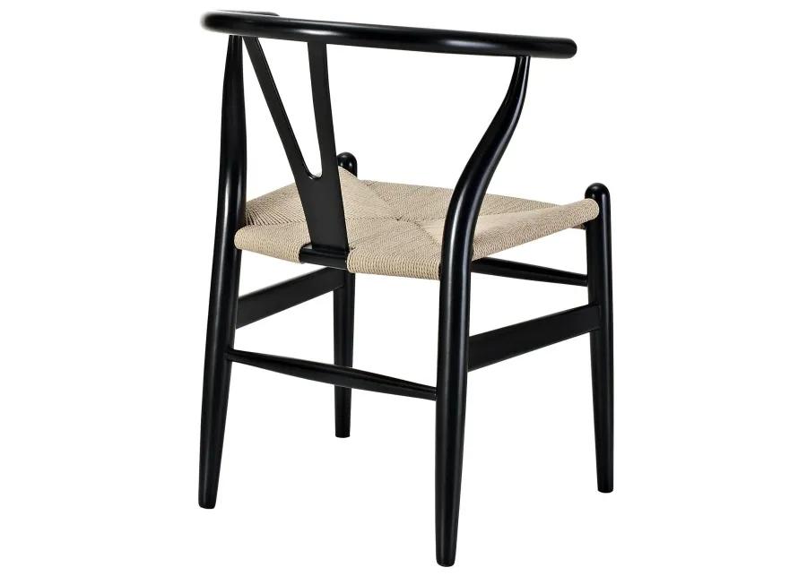 Adrienne Dining Chair in Black