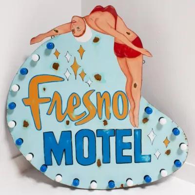 Fresno Motel Sign