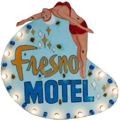 Fresno Motel Sign