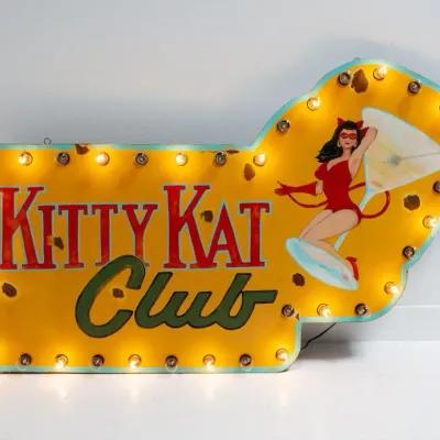 Kitty Kat Club Sign