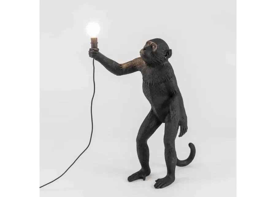 Monkey Lamp - Standing Black By Seletti