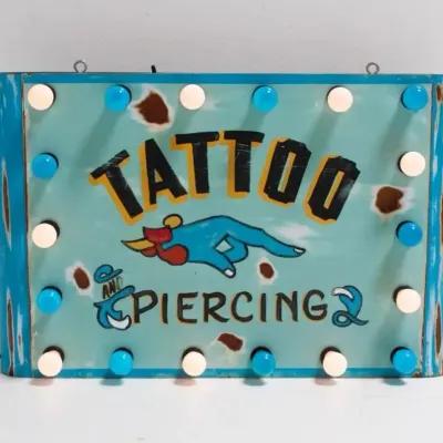 Tattoo Piercing Sign