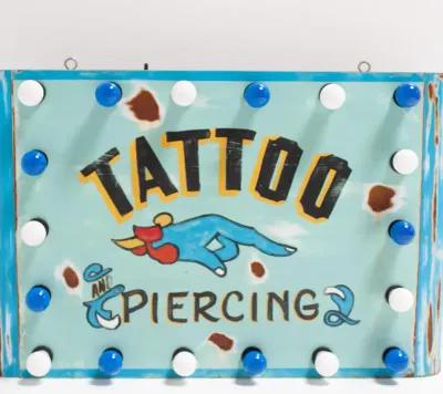 Tattoo Piercing Sign