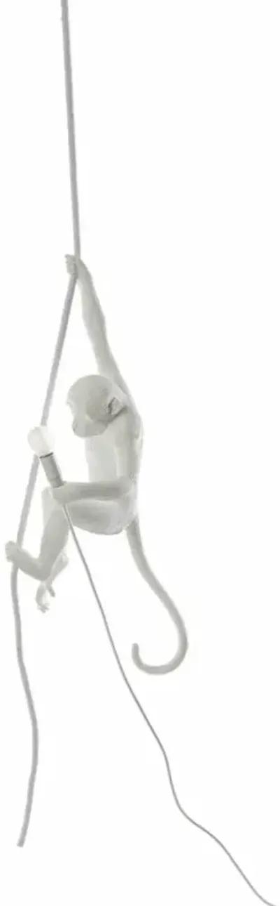 Monkey Lamp - Ceiling White By Seletti