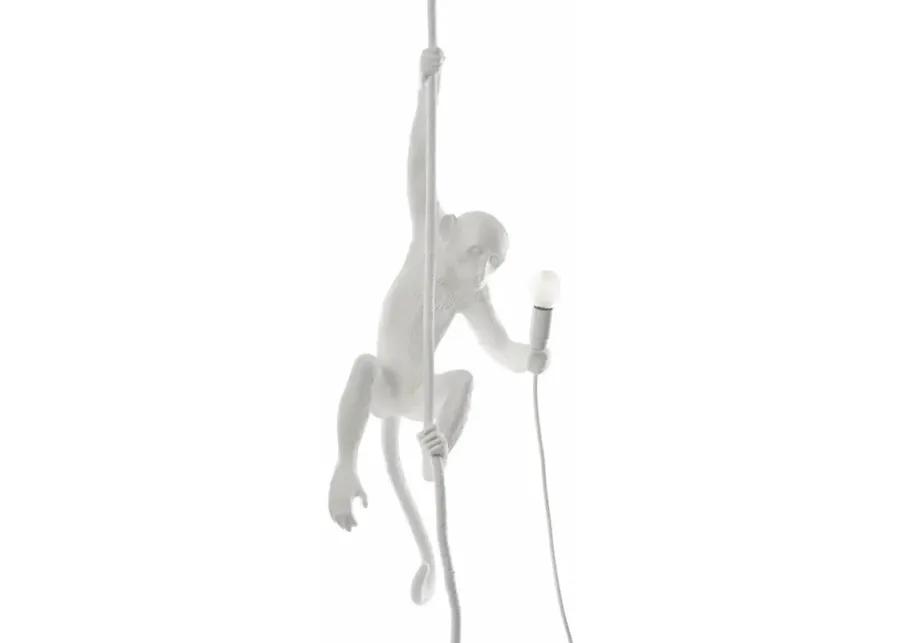 Monkey Lamp - Ceiling White By Seletti