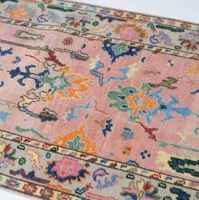 Caroline Turkish Knot Runner Rug