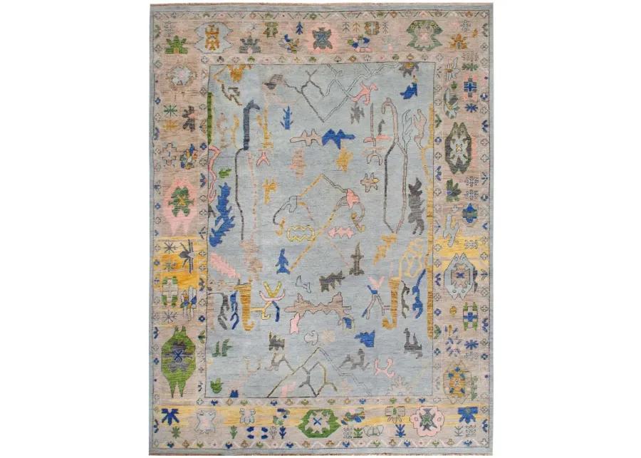 Margot Pastel Turkish Knot Rug