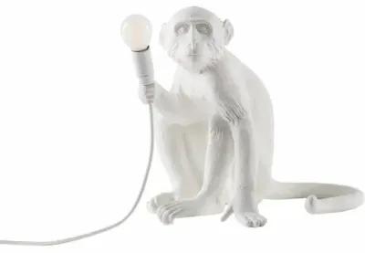 Monkey Lamp - Sitting White By Seletti