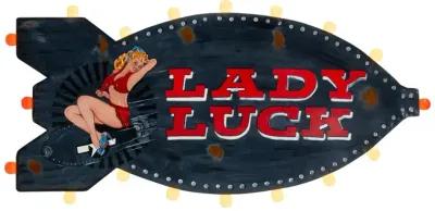 Lady Luck Sign