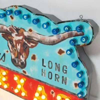 Texas Longhorn Sign