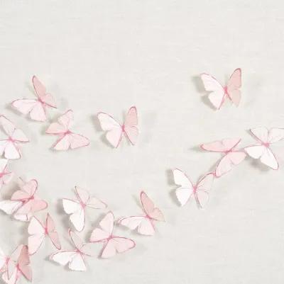 Butterfly Swarm - Light Pink