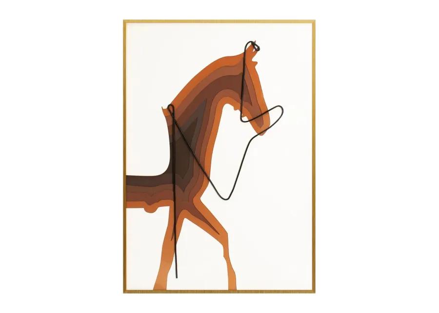 Brown Horse - Right Facing