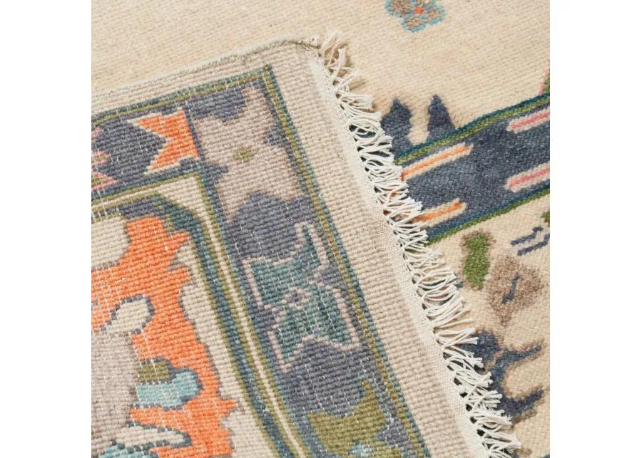 Roux Turkish Knot Rug