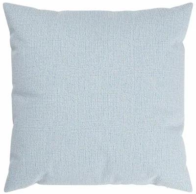 Dobby Sky Blue Linen Pillow