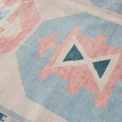 Charleston Pink Turkish Knot Rug