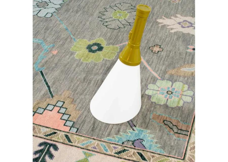 Poppy Pastel Turkish Knot Rug