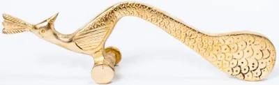 Brass Peacock Handle - Right